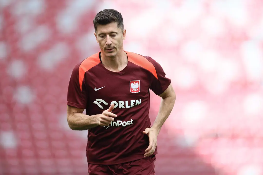 El juagdor polaco, Robert Lewandowski. EFE/EPA/Leszek Szymanski