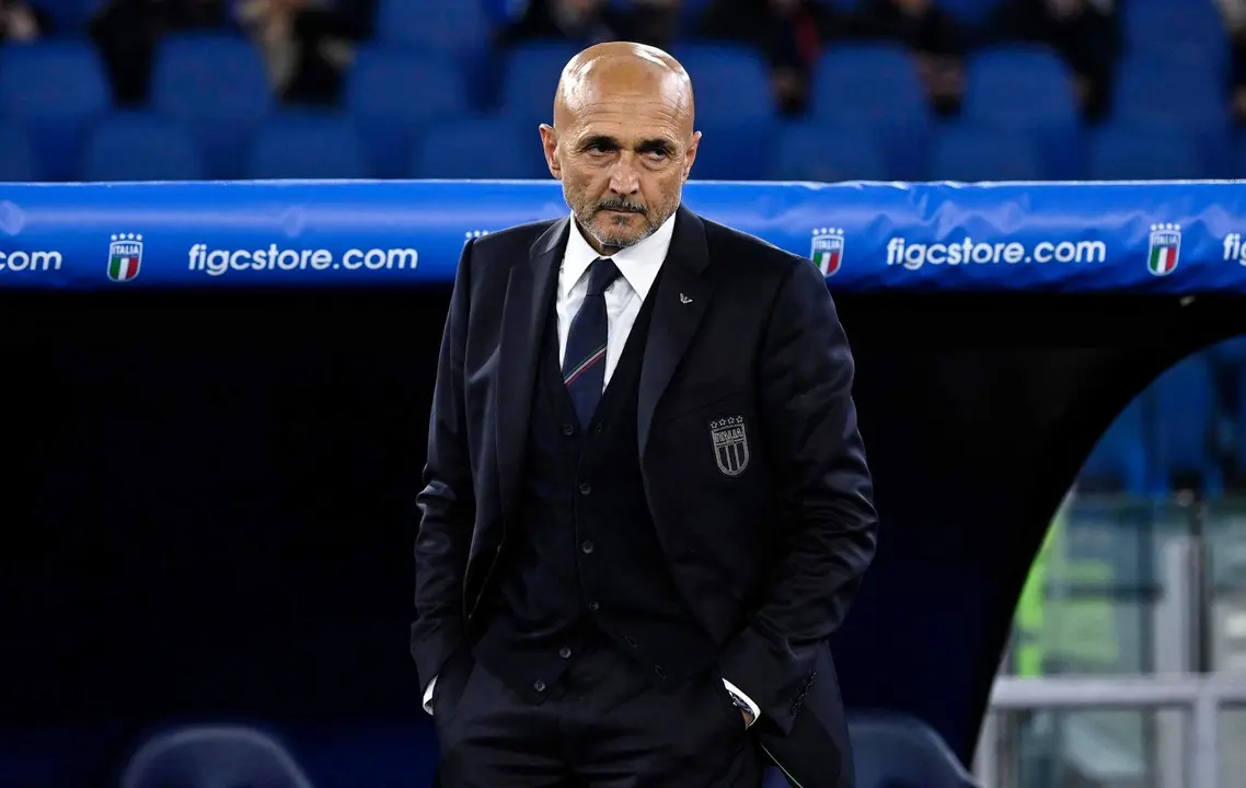 Luciano Spalletti, t&eacute;cnico de la selecci&oacute;n italiana de f&uacute;tbol que competir&aacute; en la Eurocopa 2024. EFE/EPA/RICCARDO ANTIMIANI