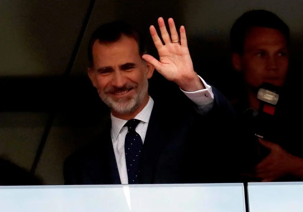 Felipe VI presenciar&aacute; el partido de Espa&ntilde;a contra Italia correspondiente a la segunda jornada de la fase de grupos en foto de archivo de SERGEI CHIRIKOV. EFE/EPA/