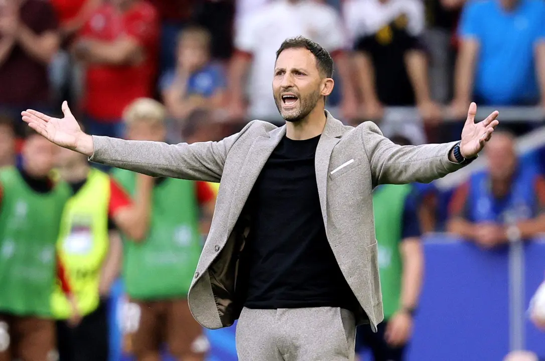 Domenico Tedesco, seleccionador de B&eacute;lgica. EFE/EPA/RONALD WITTEK