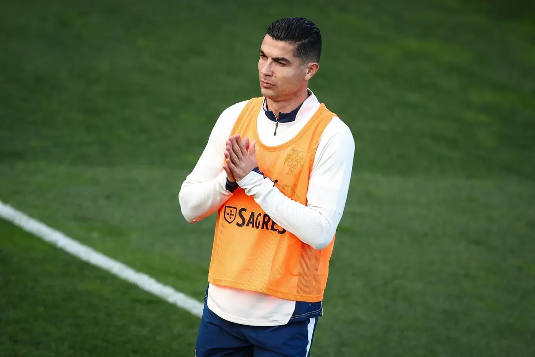Fotograf&iacute;a de Rodrigo Antunes, en la que puede verse en una imagen de archivo del 18 de marzo de 2025 al futbolista portugu&eacute;s Cristiano Ronaldo. EFE