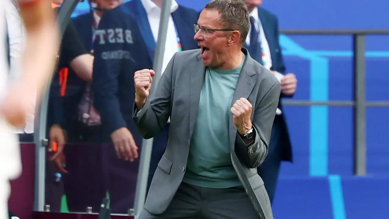 El seleccionador de Austria Ralf Rangnick, en una foto de archivo. (Alemania, Polonia) EFE/EPA/HANNIBAL HANSCHKE